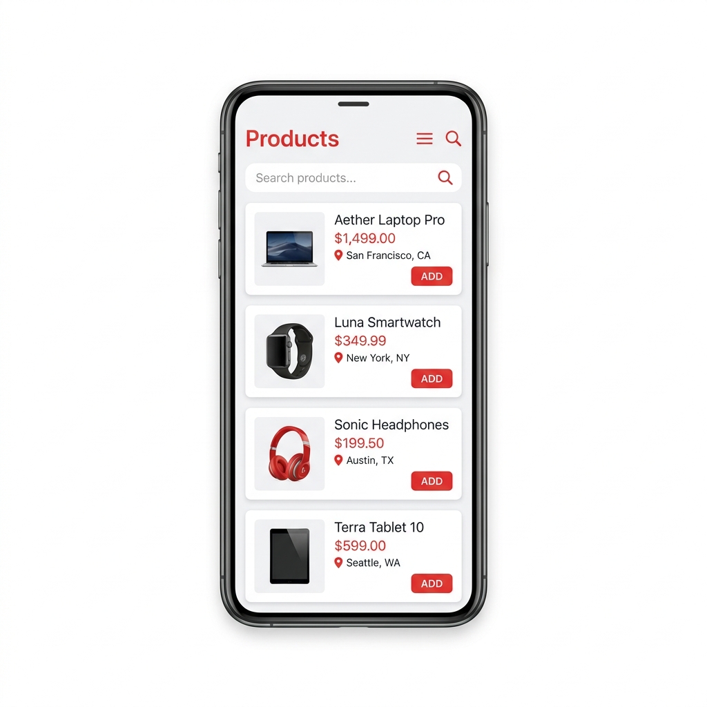App UI Showcase